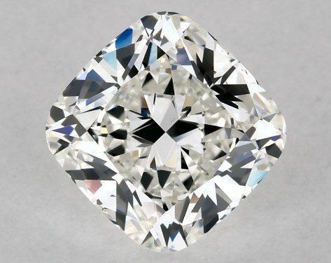 GIA 1.52 Carat H-VS1 Ideal Cut Cushion Modified Natural Diamond